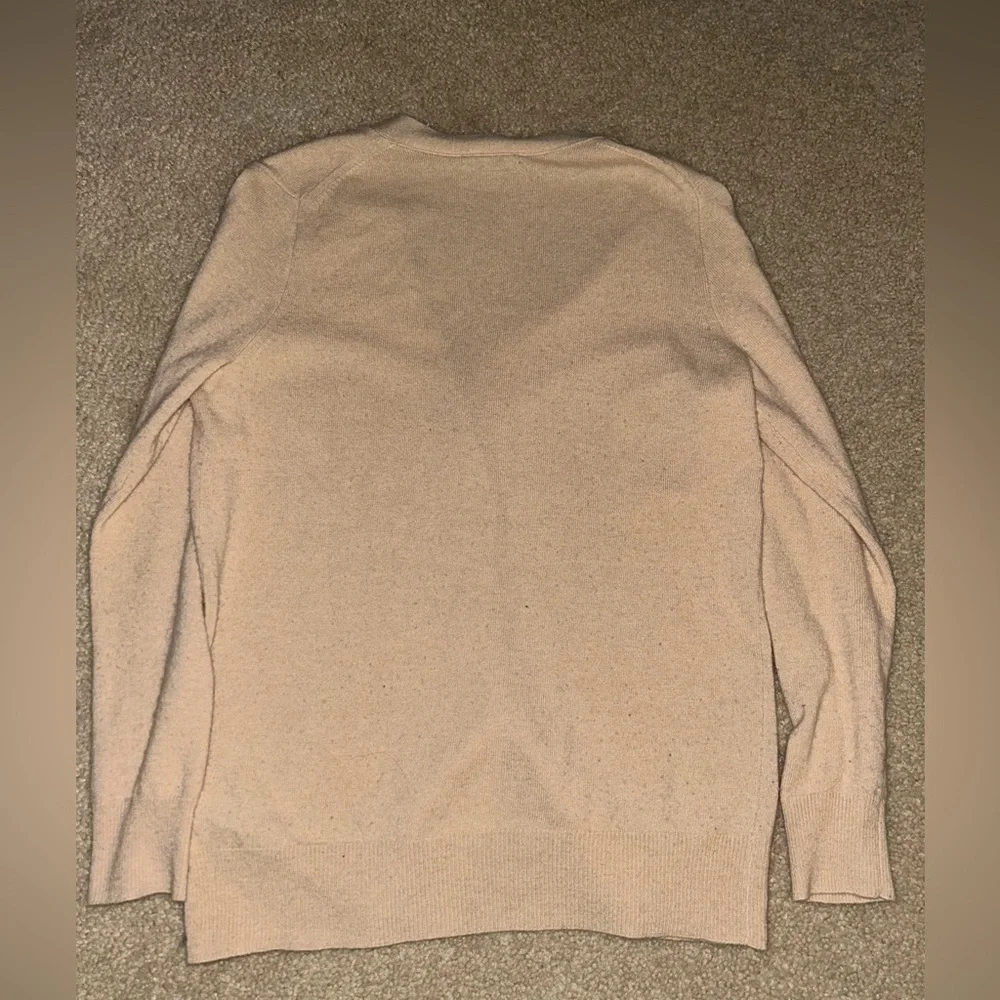 J. Crew Women’s Cashmere Tan Cardigan Sweater